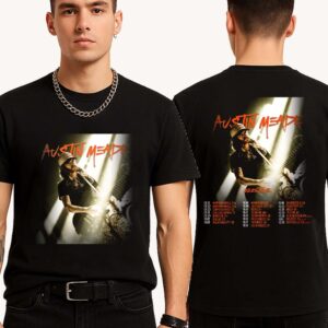 Austin Meade 2025 Tour Cities List Start In New Braunfels TX On August 21th Two Sided Print Classic T-Shirt