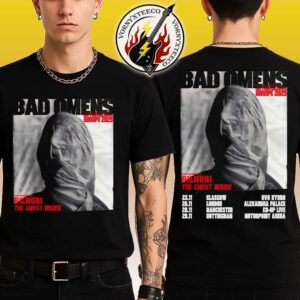 Bad Omens Do You Feel Love UK Arena Tour 2025 For November Two Sided Print Classic T-Shirt