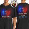 ACDC Edinburgh PWR UP Event Tee Tour 2025 On August 21st At Murrayfield Stadium In Edinburgh Scotland Two Sided Print Unisex T-Shirt
