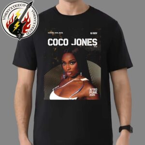 Coco Jones Salvador Bahia Brasil Show Poster At Afropunk 2025 On November 8 2025 Unisex T-Shirt
