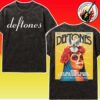 Deftones San Diego California Poster Show At Petco Park On November 1st 2025 Washed T-Shirt