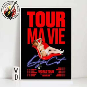Doja Cat Ma Vie World Tour 2025 Cities List For November And December Kicks Off In Auckland On November 18 Home Decor Poster Canvas