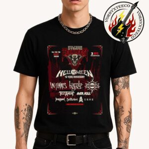 Dynamo Metalfest 2026 Helloween 40 Years Anniversary 3 Days Mainstage On August 14th 15th 16th In Eindhoven The Netherlands Unisex T-Shirt