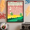 System Of A Down x Avenged Sevenfold Chicago Illinois Poster Show At Soldier Field On August 31 2025 With Special Guests Polyphia And Wisp Poster Canvas