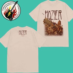 Hozier Unreal Unearth Tour 2025 At Bramham Park On August 23rd In Leeds UK Exclusive Tee Two Sided Print T-Shirt