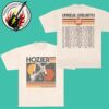 Hozier Unreal Unearth Tour 2025 At Bramham Park On August 23rd In Leeds UK Exclusive Tee Two Sided Print T-Shirt