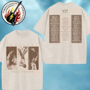 Hozier Unreal Unearth Tour 2025 Exclusive Tee Sand Washed T-Shirt