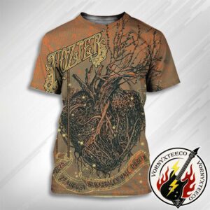 Hozier Unreal Unearth Tour 2025 Show Poster On August 29 At Stradbally Hall In Dublin IE All Over Print T-Shirt