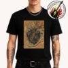 Hozier Unreal Unearth Tour 2025 Show Poster On August 29 At Stradbally Hall In Dublin IE T-Shirt