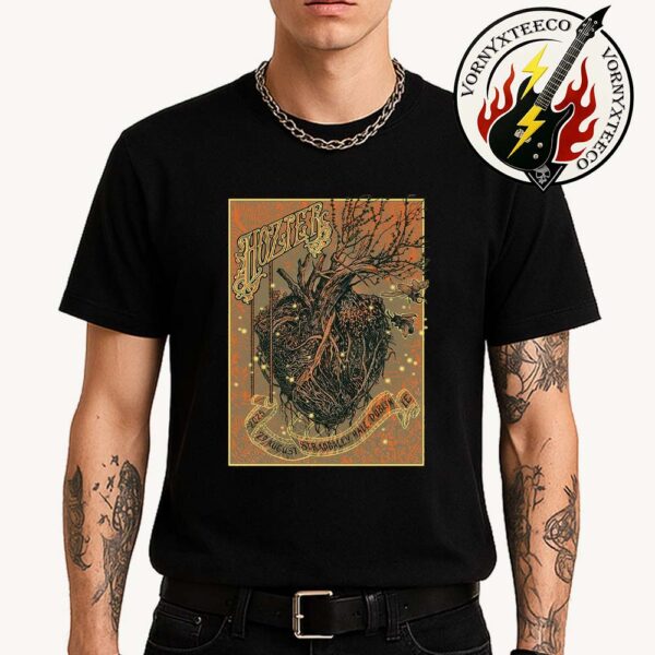 Hozier Unreal Unearth Tour 2025 Show Poster On August 29 At Stradbally Hall In Dublin IE T-Shirt