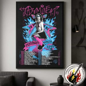 Jasmine.4.T Tranarchy World Tour 2025 Dates List Kicks Off On September 26th In Toronto ON Home Decor Poster Canvas