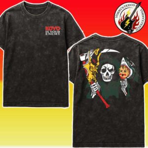 Koyo Is Your Enemy Tee Cover Black Washed T-Shirt