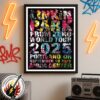 Linkin Park From Zero World Tour 2025 Music Poster On September 13th In Los Angeles CA At Intuit Dome Wall Decor Poster Canvas