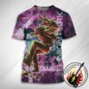 Linkin Park From Zero World Tour 2025 Poster In San Jose CA At SAP Center On September 15th Art By Jonathan Wayshack All Over Print T-Shirt