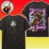 Linkin Park From Zero World Tour 2025 Poster In San Jose At SAP Center CA On September 15th Art By Jonathan Wayshack Washed T-Shirt