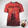 Linkin Park From Zero World Tour 2025 Show Poster On September 17th In Sacramento CA At Golden 1 Center 3D T-Shirt
