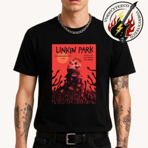 Linkin Park In Phoenix AZ From Zero Music Poster World Tour 2025 In Denver CO At Ball Arena On September 6th At PHX Arena Unisex T-Shirt