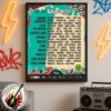 Festival Estereo Picnic 2026 Lineup Poster On March 20 To 22 2026 At Parque Simon Bolivar In Bogota Colombia Home Decor Poster Canvas