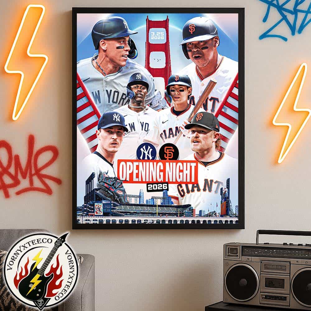 New York Yankees Vs San Francisco Giants Matchup Opening Night MLB On March 25 2026 Home Decor Poster Canvas New York Yankees Vs San Francisco Giants Matchup Opening Night MLB On March 25 2026 Home Decor Poster Canvas