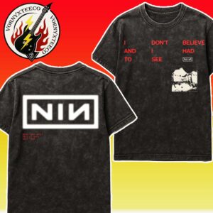 Nine Inch Nails Peel It Back Collection CBH Lyric Tee I Don’t Belive And I Had To See Vintage Washed T-Shirt
