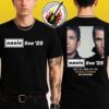 Oasis Live ’25 2025 World Tour Dates List Kicks Off In Cardiff UK On July 4th Two Sided Print Unisex T-Shirt