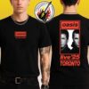 Oasis Toronto ON Oasis Live ’25 World Tour Tee For Rogers Stadium On August 25 2025 Black Two Sided Print Unisex T-Shirt