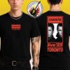 Oasis Toronto ON Oasis Live ’25 World Tour Tee For Rogers Stadium On August 25 2025 Black Two Sided Print Unisex T-Shirt