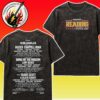 Reading Rockstar 2025 In Reading And Leeds Festival 2025 Line Up Exclusive Tee Two Sided Print Washed T-Shirt