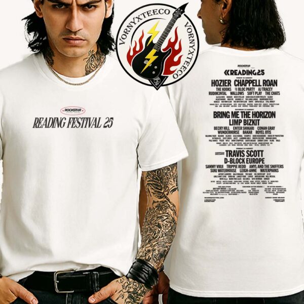 Reading Rockstar 2025 In Reading And Leeds Festival 2025 Line Up Merchandise Tee Unisex T-Shirt