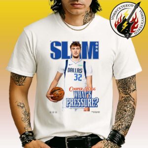 SLAM 258 Cover Tee Cooper Flagg From Dallas Mavericks Whats Pressure Unisex T-Shirt
