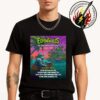 The Expendables Band 25 Year Anniversary Tour Fall 2025 Cities List Start In Omaha NE At The Waiting Room On Novemver 9th T-Shirt