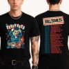 Coldplay Music Of The Spheres World Tour 2025 Show Poster In Wembley On August 22 23 26 27 30 31 And September 3 4 7 8 Unisex T-Shirt