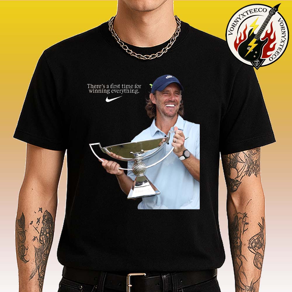 Tommy Fleetwood Theres A First For Winning Everything Nike x Tommy Fleetwood 2025 Fedexcup Champion Unisex T-Shirt