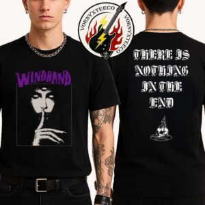 Windhand Band There Is Nothing In The End Feather Merch Tee Two Sided Print Unisex T-Shirt