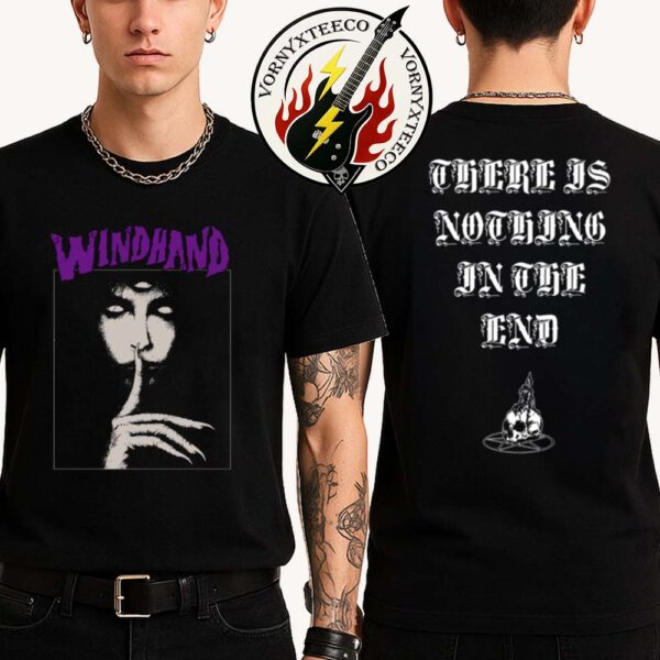 Windhand Band There Is Nothing In The End Feather Merch Tee Two Sided Print Unisex T-Shirt