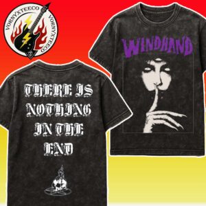 Windhand Band There Is Nothing In The End Feather Vintaged Washed T-Shirt