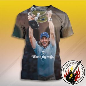 Worth The Wait Tommy Fleetwood Fedexcup Champion Tour Championship 2025 All Over Print Shirt